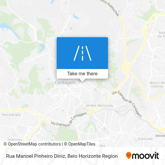 Rua Manoel Pinheiro Diniz map