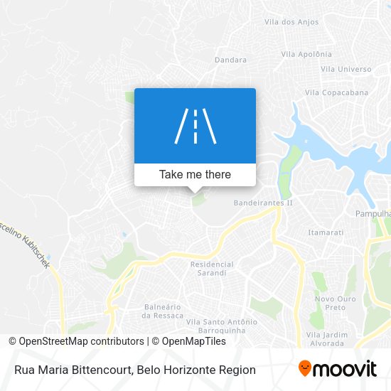 Rua Maria Bittencourt map