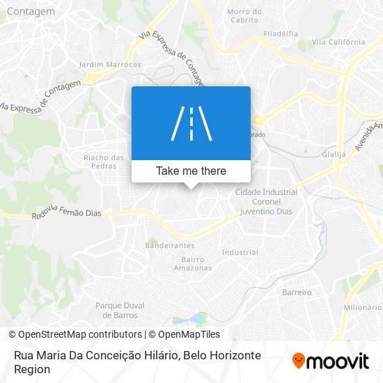 Rua Maria Da Conceição Hilário map