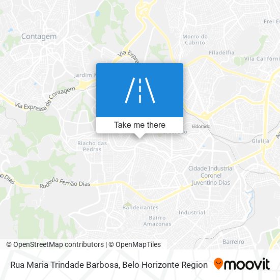 Rua Maria Trindade Barbosa map