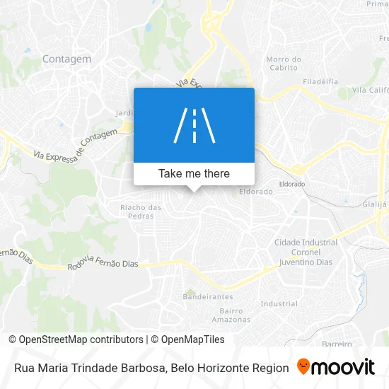 Rua Maria Trindade Barbosa map