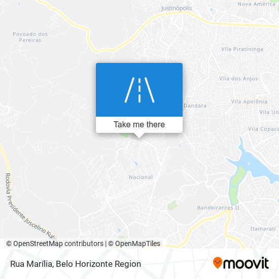 Rua Marília map