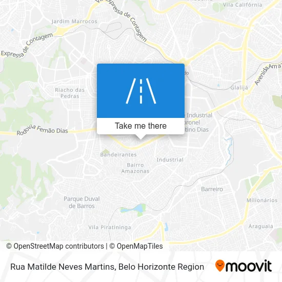 Rua Matilde Neves Martins map