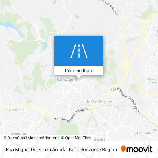 Rua Miguel De Souza Arruda map