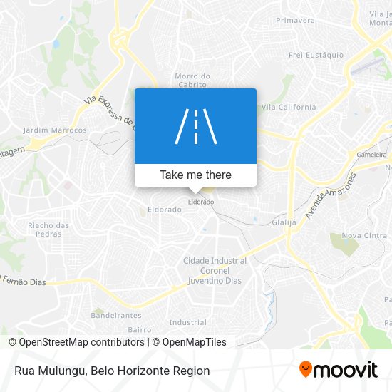 Rua Mulungu map