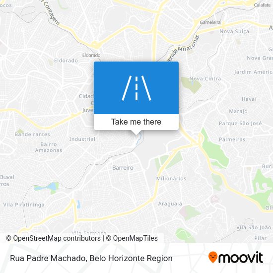 Rua Padre Machado map