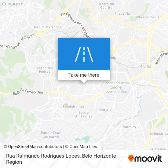 Rua Raimundo Rodrigues Lopes map