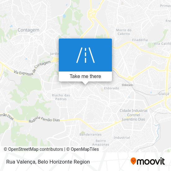 Rua Valença map