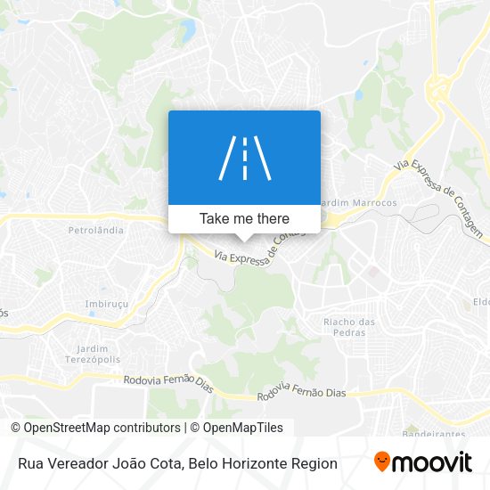 Rua Vereador João Cota map