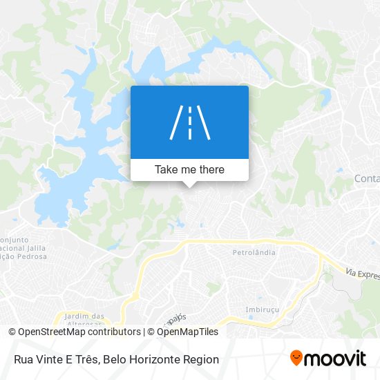 Rua Vinte E Três map