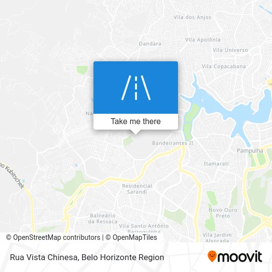 Rua Vista Chinesa map