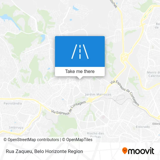 Rua Zaqueu map