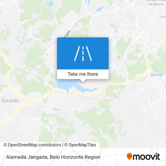 Alameda Jangada map