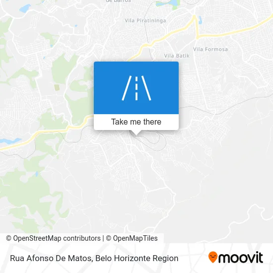 Rua Afonso De Matos map