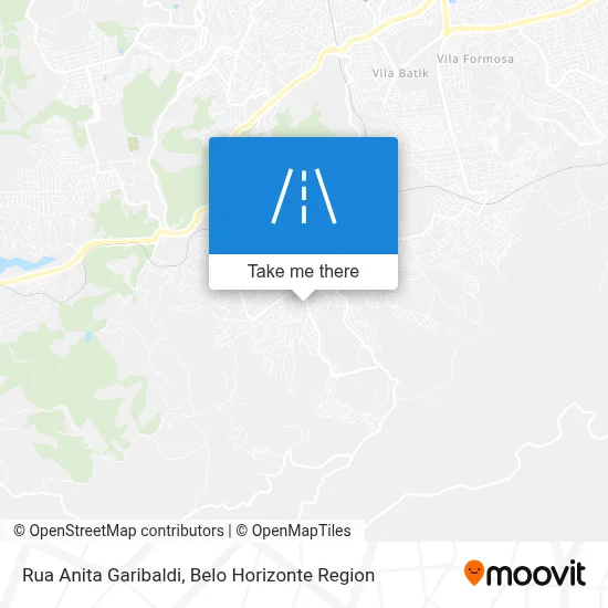 Rua Anita Garibaldi map