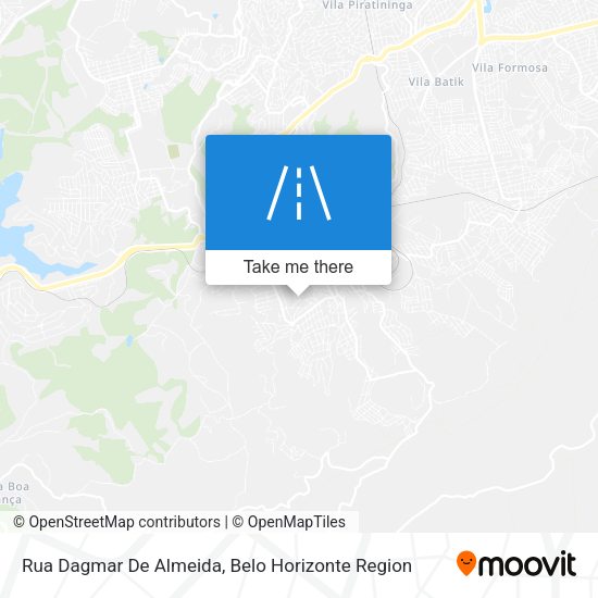 Rua Dagmar De Almeida map