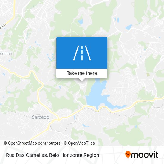Rua Das Camélias map