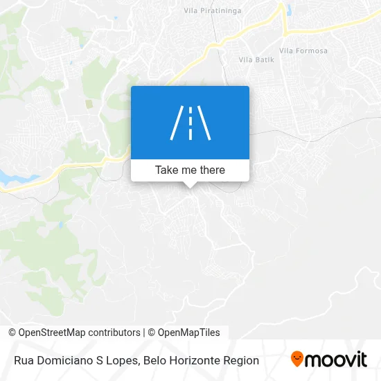 Rua Domiciano S Lopes map