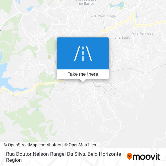 Rua Doutor Nélson Rangel Da Silva map
