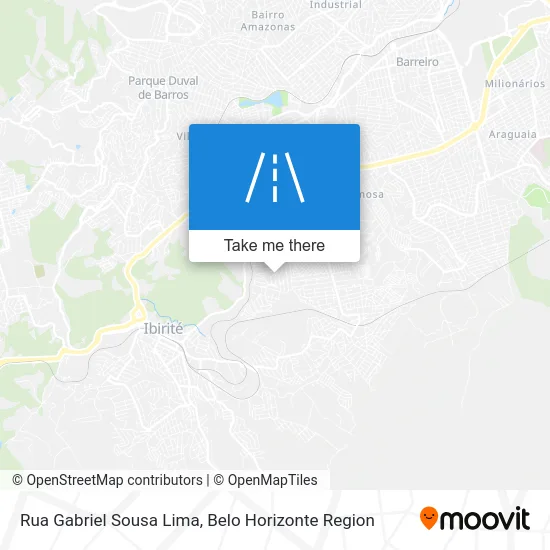 Rua Gabriel Sousa Lima map
