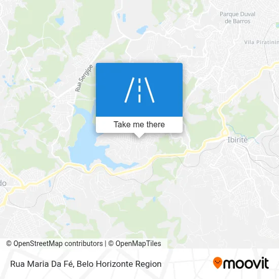 Rua Maria Da Fé map
