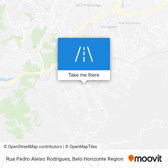 Rua Pedro Aleixo Rodrigues map