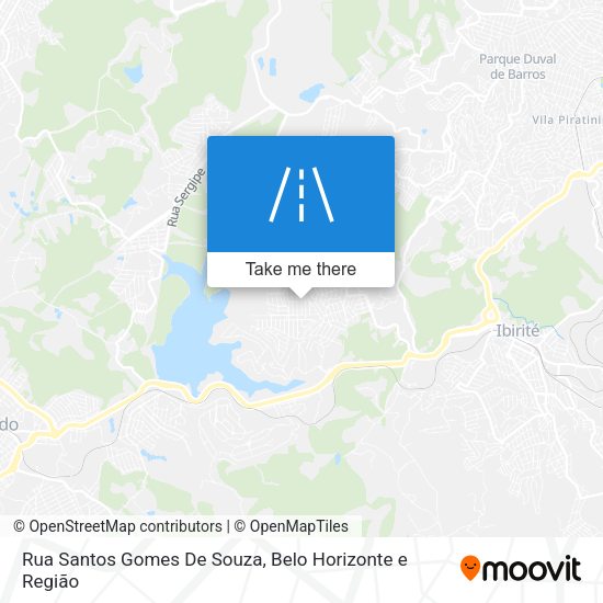 Rua Santos Gomes De Souza map