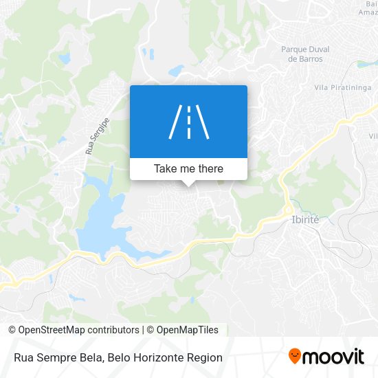 Rua Sempre Bela map