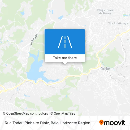 Rua Tadeu Pinheiro Diniz map