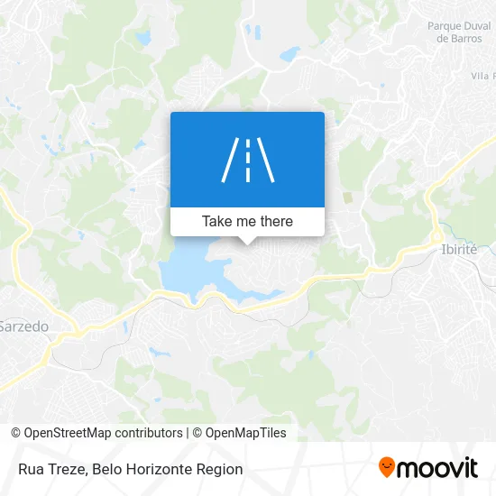 Rua Treze map