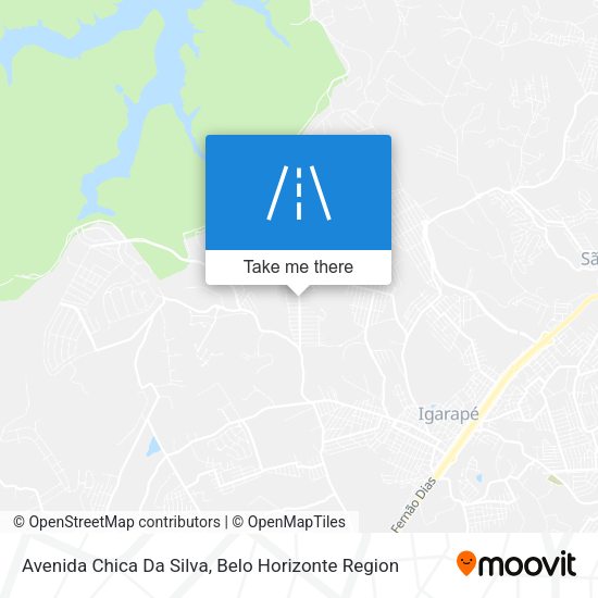 Avenida Chica Da Silva map
