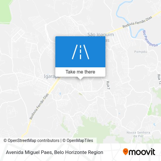 Avenida Miguel Paes map