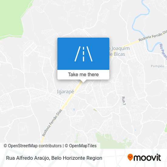 Rua Alfredo Araújo map