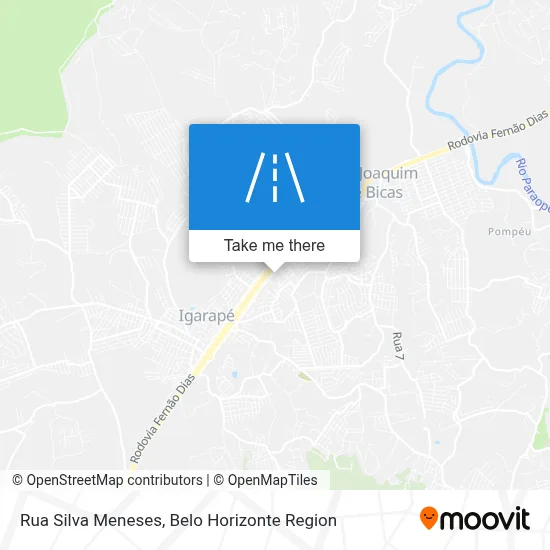 Rua Silva Meneses map