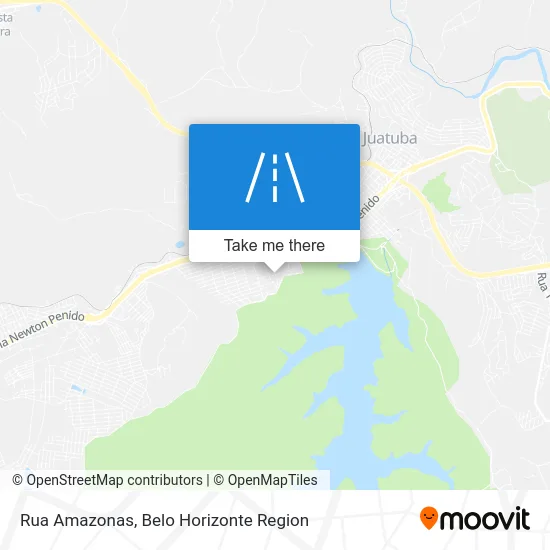 Rua Amazonas map