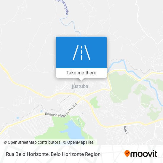 Rua Belo Horizonte map