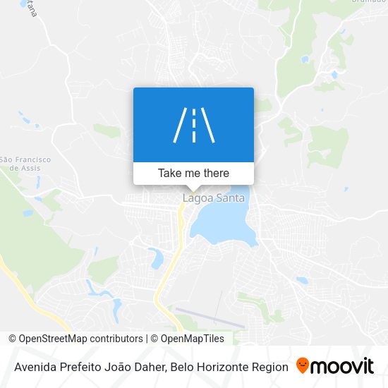 Avenida Prefeito João Daher map
