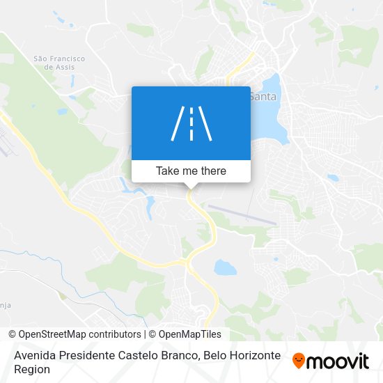 Avenida Presidente Castelo Branco map