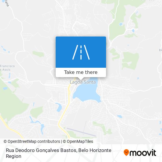 Rua Deodoro Gonçalves Bastos map