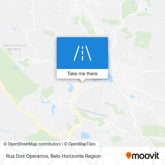 Rua Dos Operários map