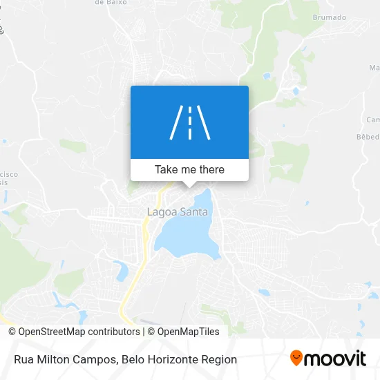 Rua Milton Campos map