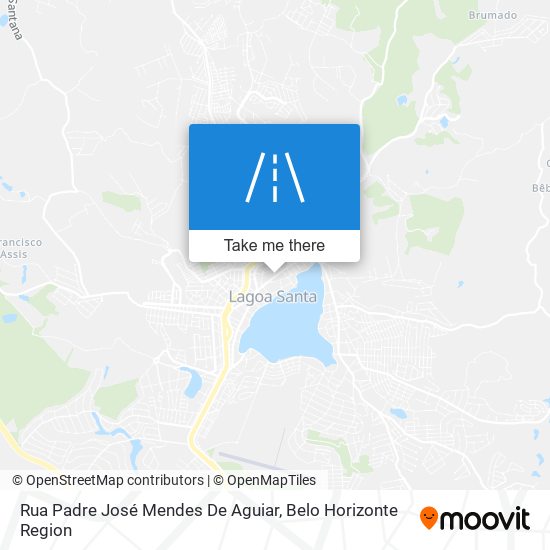 Rua Padre José Mendes De Aguiar map