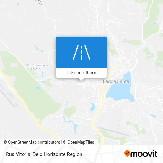 Rua Vitoria map