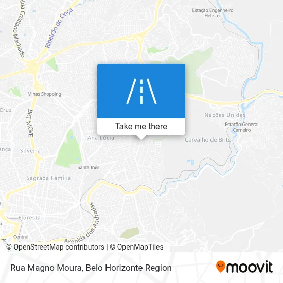 Rua Magno Moura map