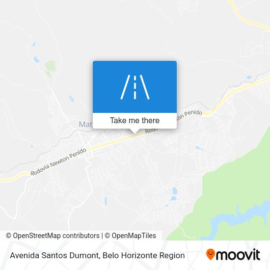 Avenida Santos Dumont map