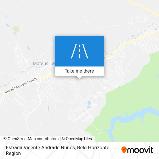 Estrada Vicente Andrade Nunes map