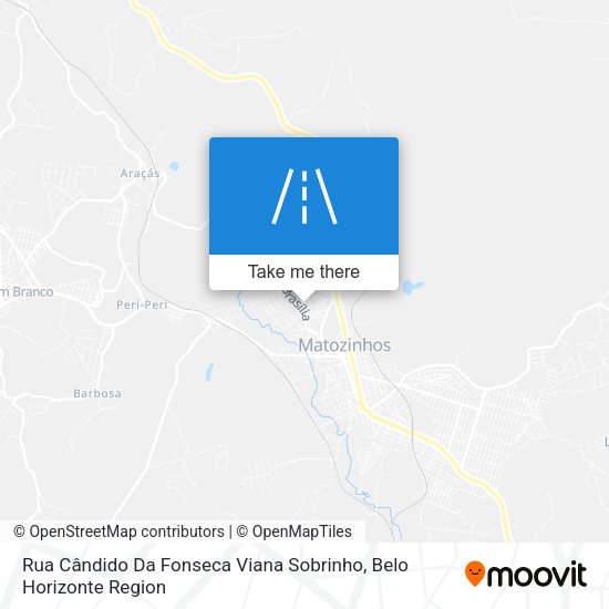 Rua Cândido Da Fonseca Viana Sobrinho map