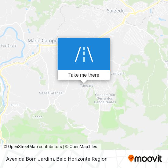 Avenida Bom Jardim map