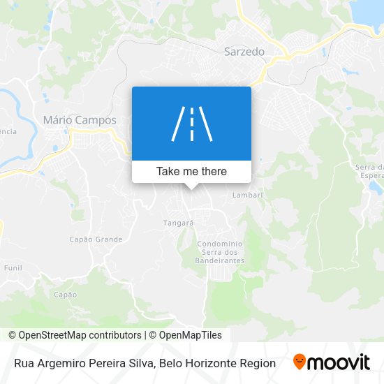 Rua Argemiro Pereira Silva map