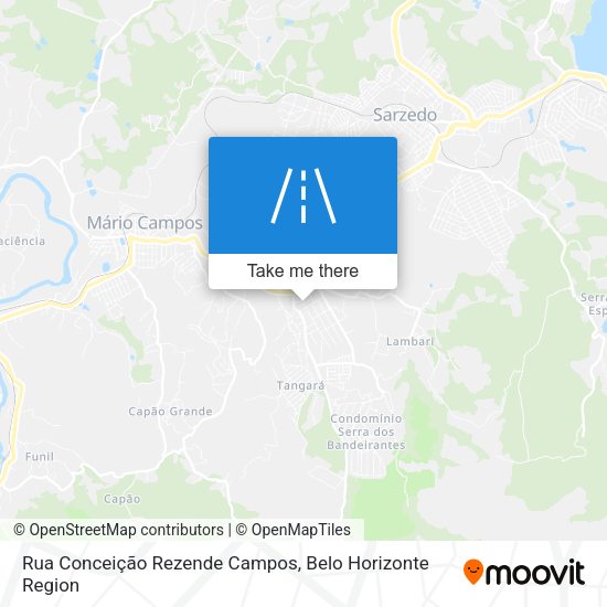 Rua Conceição Rezende Campos map